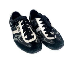 COACH Women's Black Sneakers Sz 7